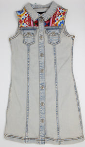 KIDS D&G Sleeveless Denim Dress