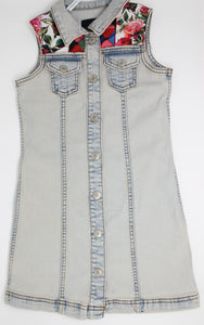 KIDS D&G Sleeveless Denim Dress