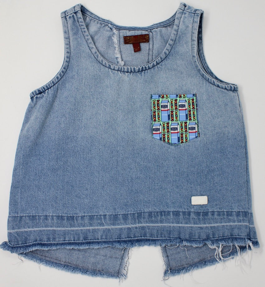 KIDS Denim Candy Tank