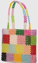 Load image into Gallery viewer, Color-Block Beaded Bag