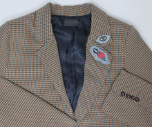 Load image into Gallery viewer, ADULT Houndstooth Oversized Patched Blazer