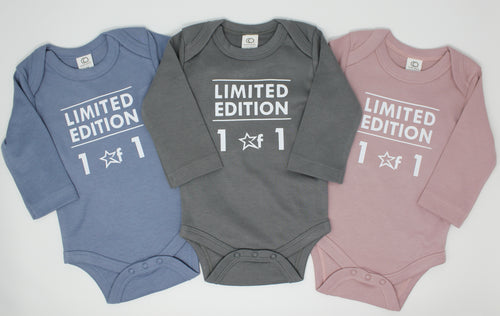 1 of 1 Long-Sleeve Onesie